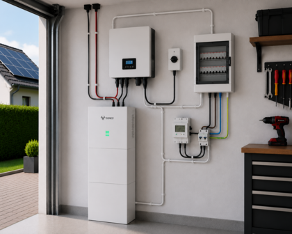 Goneo Combi 10kWh Thuisbatterij met 5kW Hybride Omvormer (1-fase)